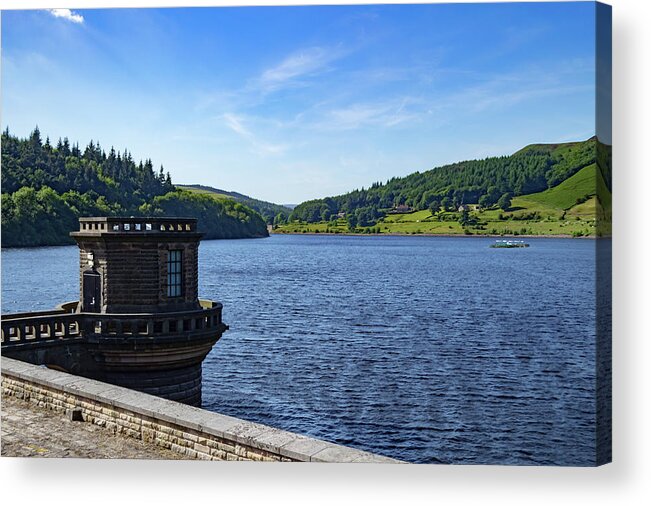 Autumn Acrylic Print featuring the photograph View of Ladybower by Scott Lyons