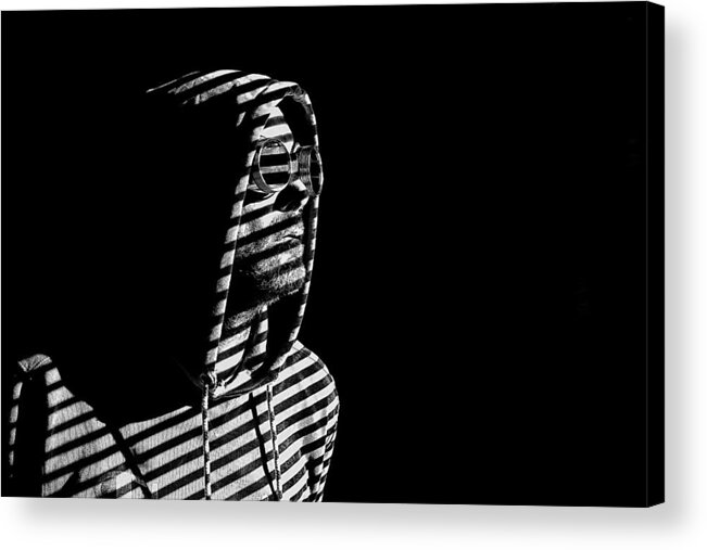 Person Acrylic Print featuring the photograph Waiting For You by Claudio Montegriffo