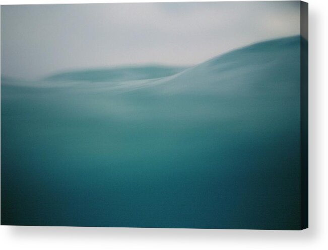 Concepts & Topics Acrylic Print featuring the photograph Water The Sea In Cassis, France - by Veronique Durruty