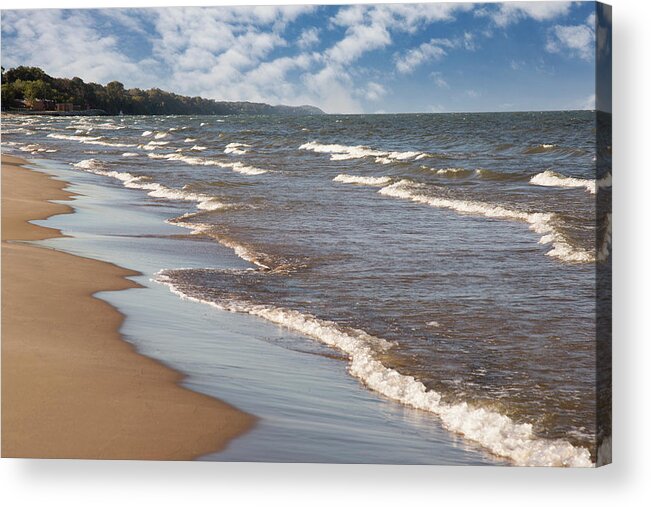 West Michigan Acrylic Print featuring the photograph West Michigan, October '13_0051 by Monte Nagler