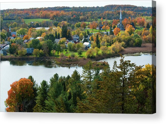 Scenics Acrylic Print featuring the photograph Westport Eastern Ontario Series by Debralee Wiseberg