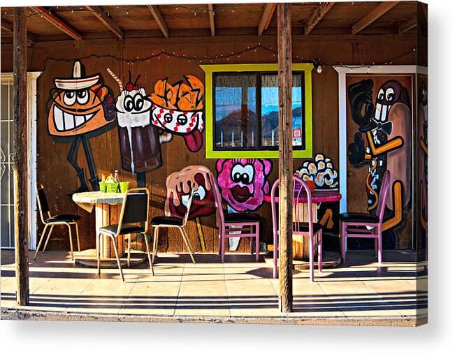 Restaurant Acrylic Print featuring the photograph Wild West Dining by Tatiana Travelways