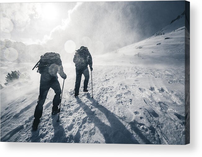 Landscape Acrylic Print featuring the photograph Wind by Witoldziomek