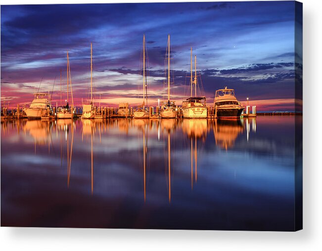 Sunrise Acrylic Print featuring the photograph Worth Waiting For Too by Christopher Rice
