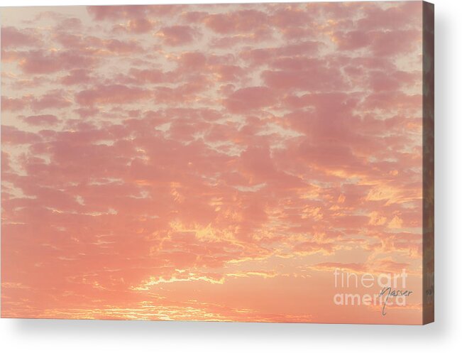 California Desert Acrylic Print featuring the photograph 0359 Southern California Desert Sunsets by Amyn Nasser
