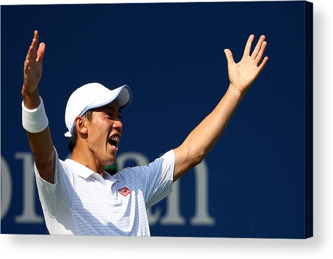Tennis Acrylic Print featuring the photograph 2014 US Open - Day 13 #1 by Streeter Lecka