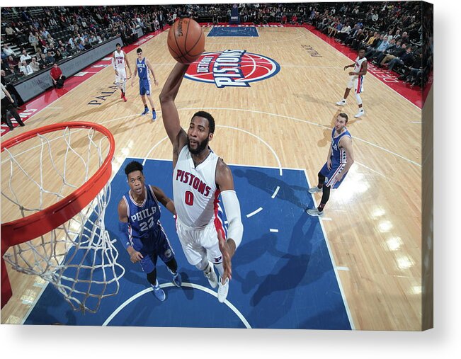 Andre Drummond Acrylic Print featuring the photograph Andre Drummond by Brian Sevald