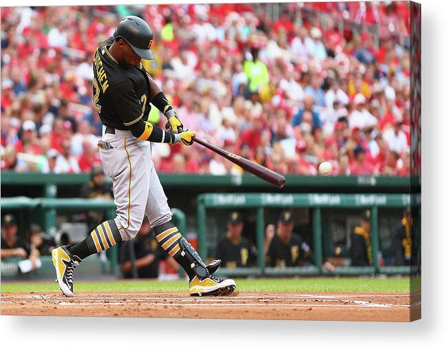 St. Louis Cardinals Acrylic Print featuring the photograph Andrew Mccutchen by Dilip Vishwanat