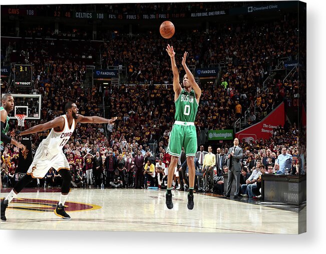 Avery Bradley Acrylic Print featuring the photograph Avery Bradley by Nathaniel S. Butler