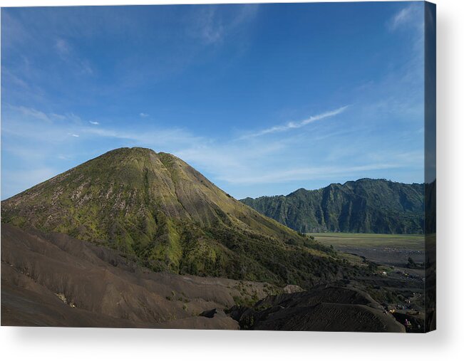Social Issues Acrylic Print featuring the photograph Bromo National Park #1 by Shaifulzamri