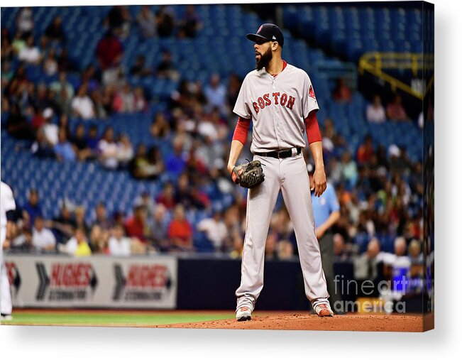 David Price Acrylic Print featuring the photograph David Price by Julio Aguilar