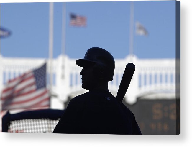 Event Acrylic Print featuring the photograph Derek Jeter by Ezra Shaw