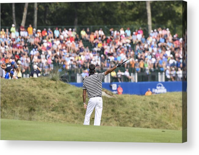 Sports Ball Acrylic Print featuring the photograph Deutsche Bank Championship - Round Two #1 by Ryan Young
