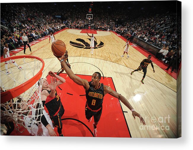 Nba Pro Basketball Acrylic Print featuring the photograph Dwight Howard by Ron Turenne