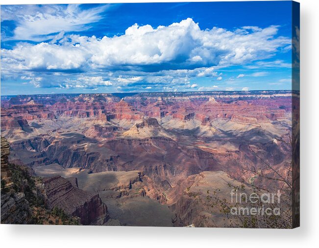 Grand Canyon Acrylic Print featuring the digital art Grand Canyon by Tammy Keyes