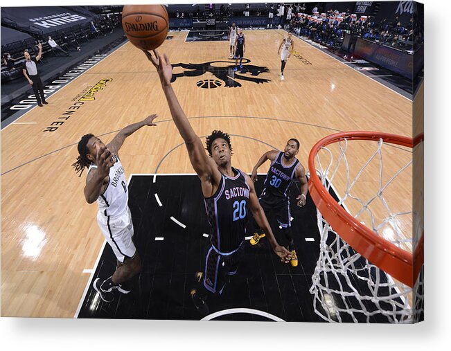 Hassan Whiteside Acrylic Print featuring the photograph Hassan Whiteside by Rocky Widner