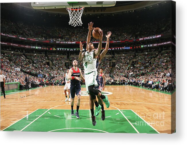 Playoffs Acrylic Print featuring the photograph Isaiah Thomas by Ned Dishman