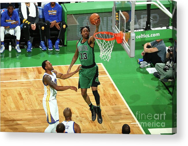 Nba Pro Basketball Acrylic Print featuring the photograph James Young by Nathaniel S. Butler