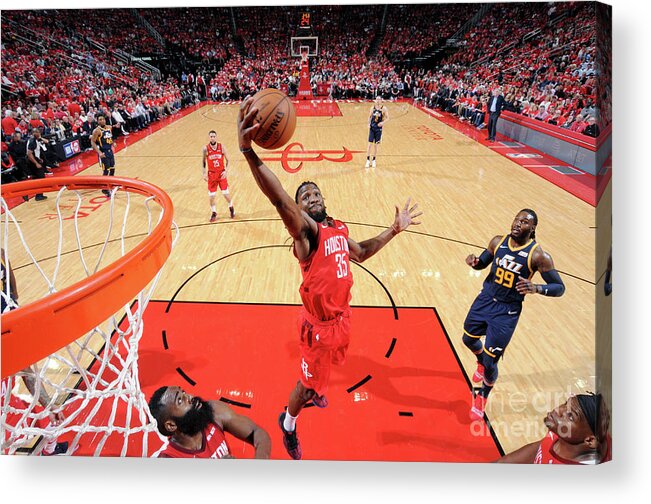 Kenneth Faried Acrylic Print featuring the photograph Kenneth Faried #1 by Bill Baptist