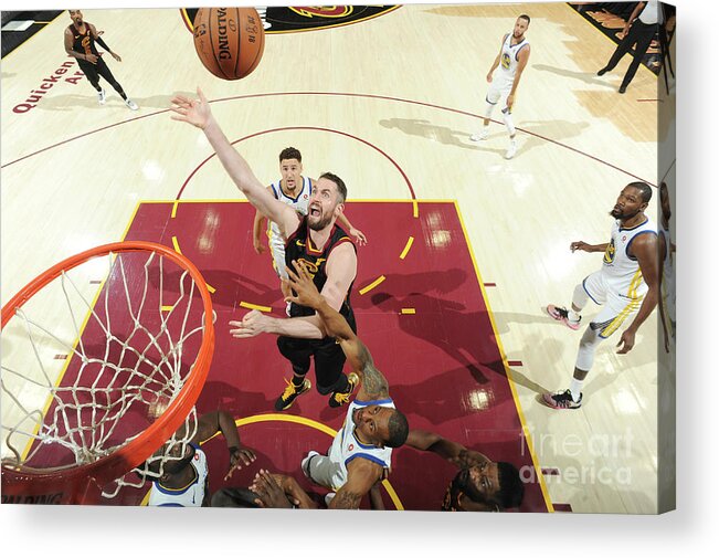 Playoffs Acrylic Print featuring the photograph Kevin Love by Andrew D. Bernstein