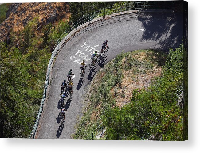 Sport Acrylic Print featuring the photograph Le Tour de France 2015 - Stage Eighteen #1 by Bryn Lennon