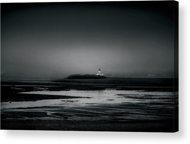 Lighthouse Acrylic Print featuring the photograph Light over the Light by Alan Norsworthy