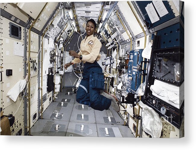 1992 Acrylic Print featuring the photograph Mae Jemison #1 by Granger