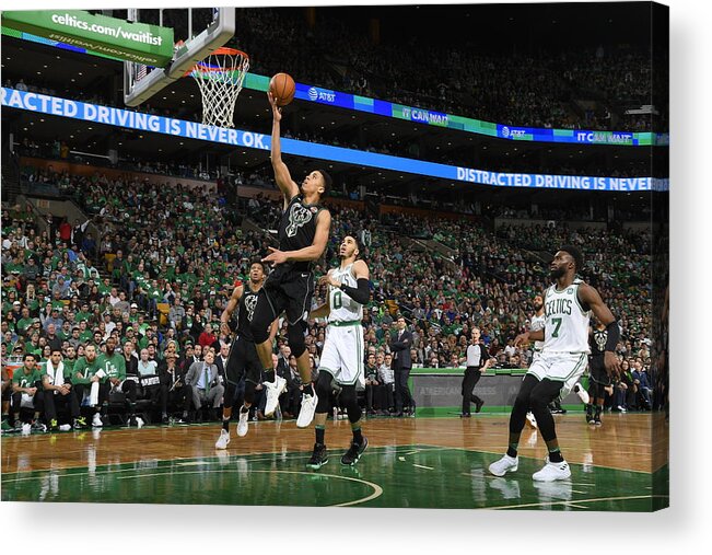 Playoffs Acrylic Print featuring the photograph Malcolm Brogdon by Brian Babineau