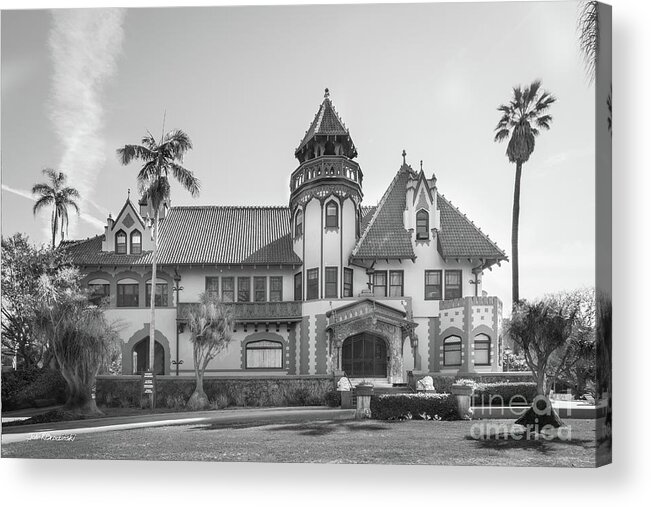 Mount St. Mary's University Acrylic Print featuring the photograph Mount Saint Mary's University Doheny Mansion #2 by University Icons