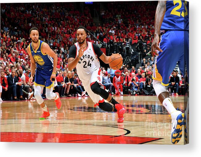 Playoffs Acrylic Print featuring the photograph Norman Powell by Jesse D. Garrabrant