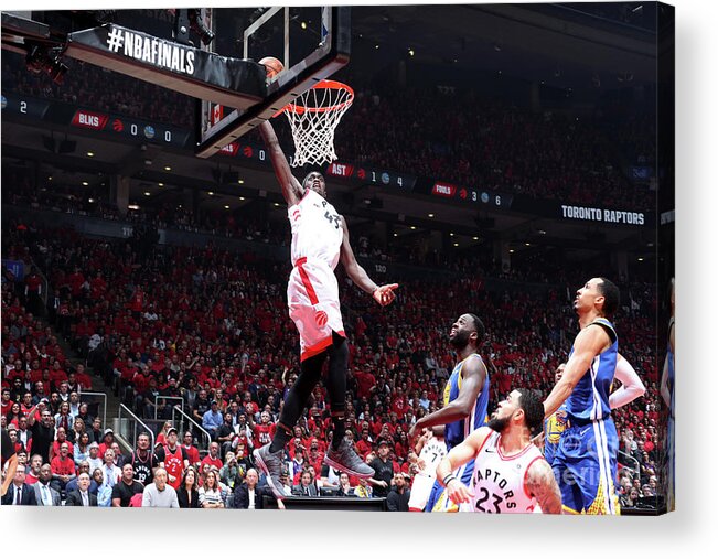 Playoffs Acrylic Print featuring the photograph Pascal Siakam by Nathaniel S. Butler