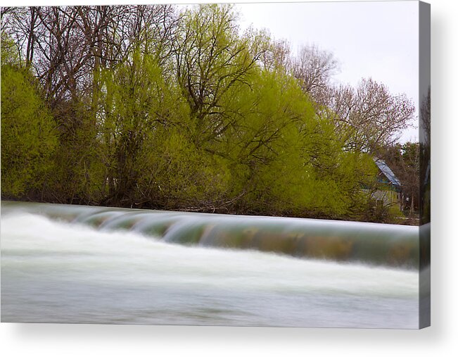 River Acrylic Print featuring the photograph River Falls by Dart Humeston