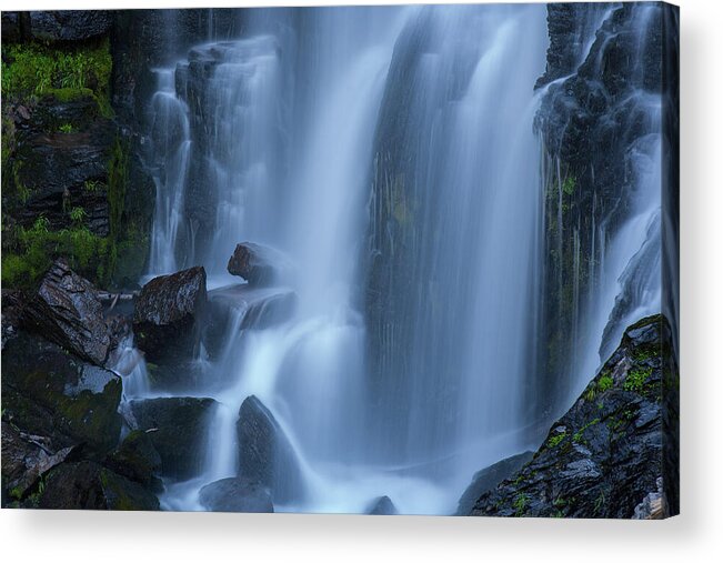 Lassen National Park Acrylic Print featuring the photograph Silky Water by Mike Lee