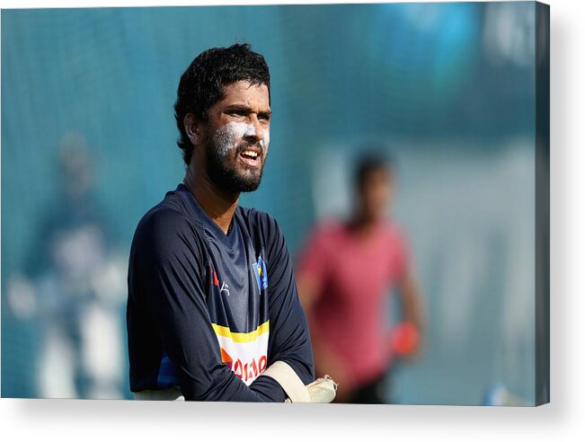 People Acrylic Print featuring the photograph Sri Lanka Nets Session #1 by Francois Nel