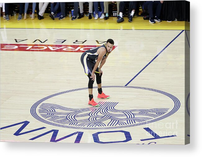 Playoffs Acrylic Print featuring the photograph Stephen Curry by Joe Murphy