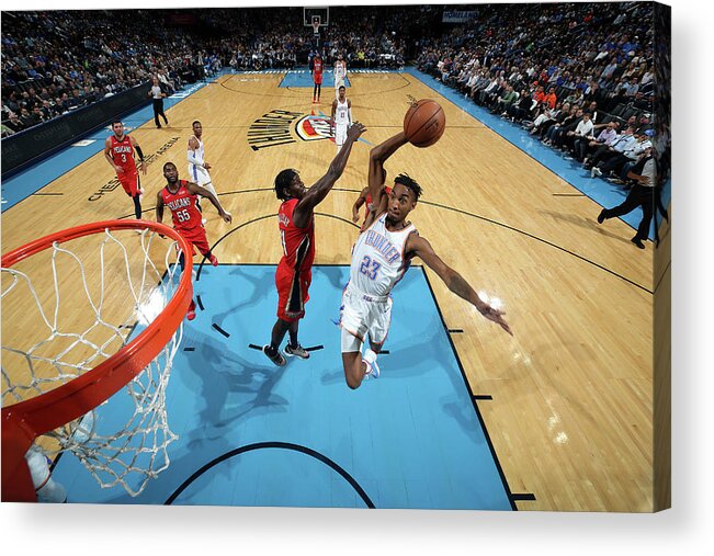 Terrance Ferguson Acrylic Print featuring the photograph Terrance Ferguson #1 by Zach Beeker