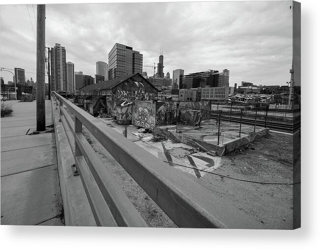 Chicago Acrylic Print featuring the photograph The Heart of the WEST Loop #1 by Britten Adams