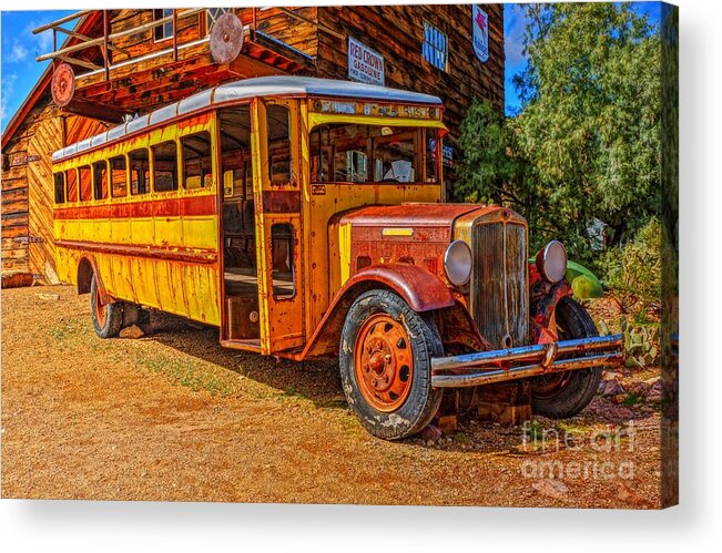  Acrylic Print featuring the photograph Time to Go #1 by Rodney Lee Williams