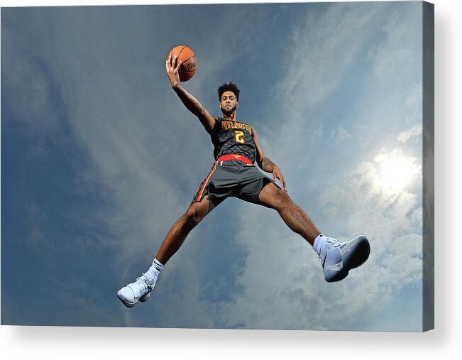 Nba Pro Basketball Acrylic Print featuring the photograph Tyler Dorsey by Jesse D. Garrabrant