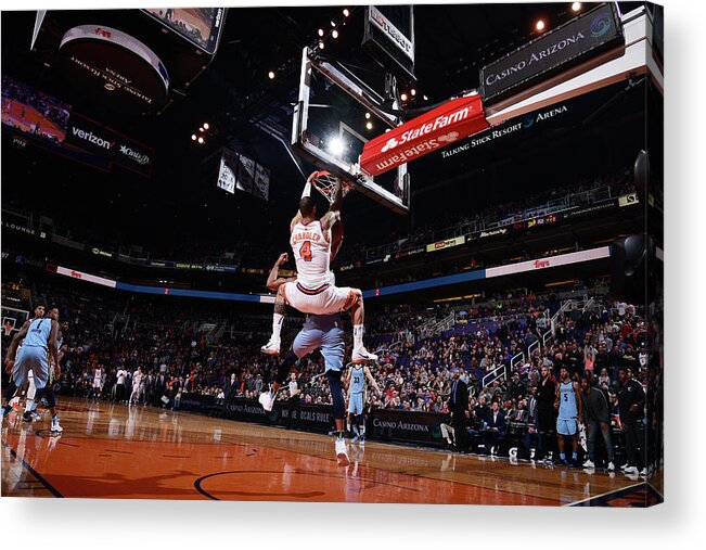 Nba Pro Basketball Acrylic Print featuring the photograph Tyson Chandler by Michael Gonzales