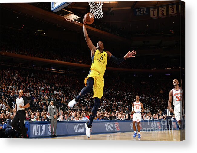 Victor Oladipo Acrylic Print featuring the photograph Victor Oladipo #1 by Jesse D. Garrabrant