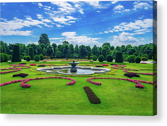 #gardens Acrylic Print featuring the photograph Vienna Gardens #2 by Angela Carrion Photography