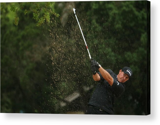 Sand Trap Acrylic Print featuring the photograph World Golf Championships-Dell Match Play - Round Three #1 by Christian Petersen