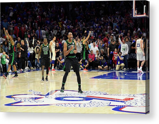 Playoffs Acrylic Print featuring the photograph Al Horford by Brian Babineau