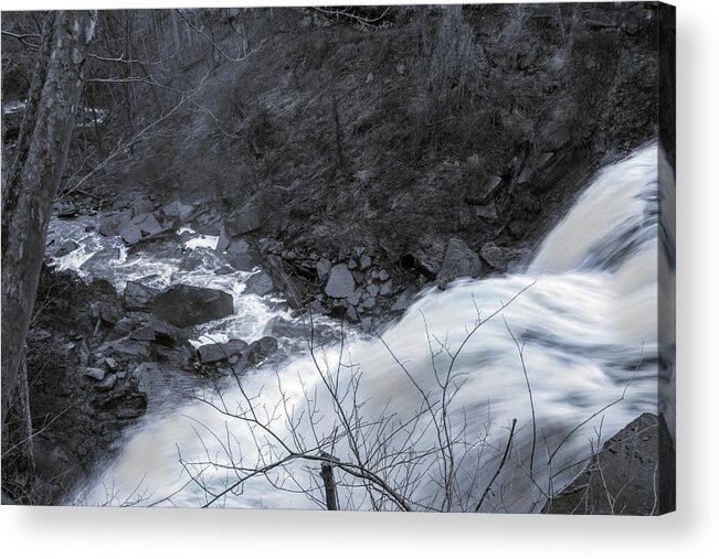  Acrylic Print featuring the photograph Brandywine Falls by Brad Nellis