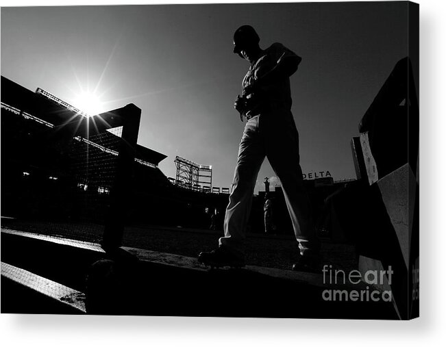 Atlanta Acrylic Print featuring the photograph Chipper Jones #10 by Kevin C. Cox