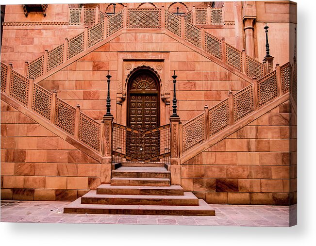 Architecture Acrylic Print featuring the photograph Junagarh fort, Bikaner. India #10 by Lie Yim