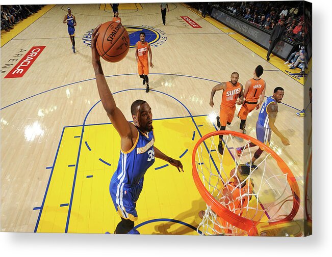 Kevin Durant Acrylic Print featuring the photograph Kevin Durant #11 by Noah Graham