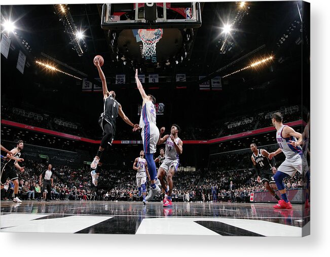 Spencer Dinwiddie Acrylic Print featuring the photograph Spencer Dinwiddie by Nathaniel S. Butler