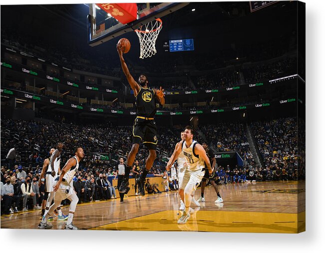 Andrew Wiggins Acrylic Print featuring the photograph Andrew Wiggins #12 by Noah Graham